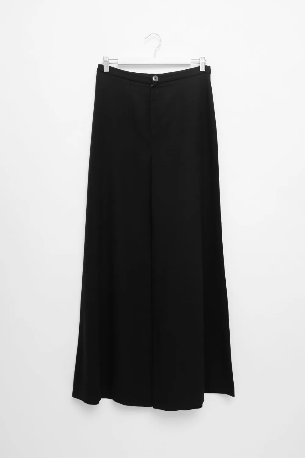 0060_VINTAGE 1960 BLACK WIDE LEG PANTS