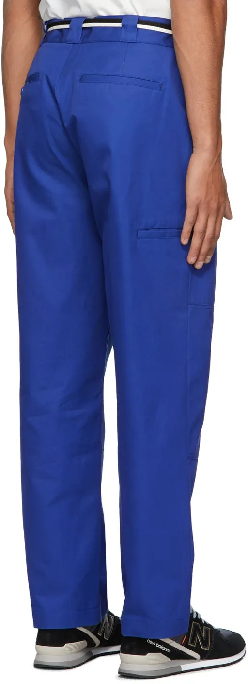 4SDESIGNS Navy HD Twill Work Trousers