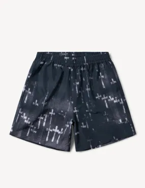 Aries Graveyard Board Short - Black