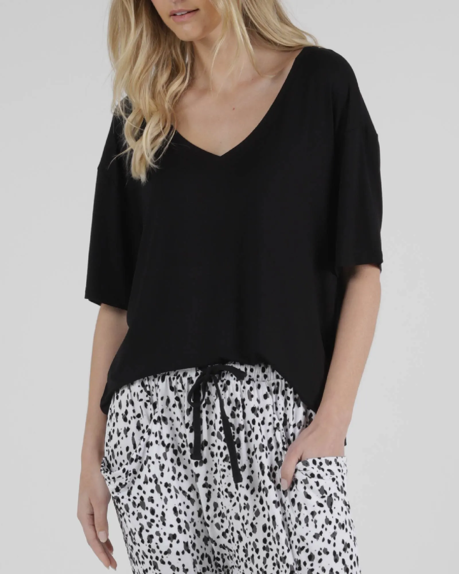 Boyfriend Tee - Black