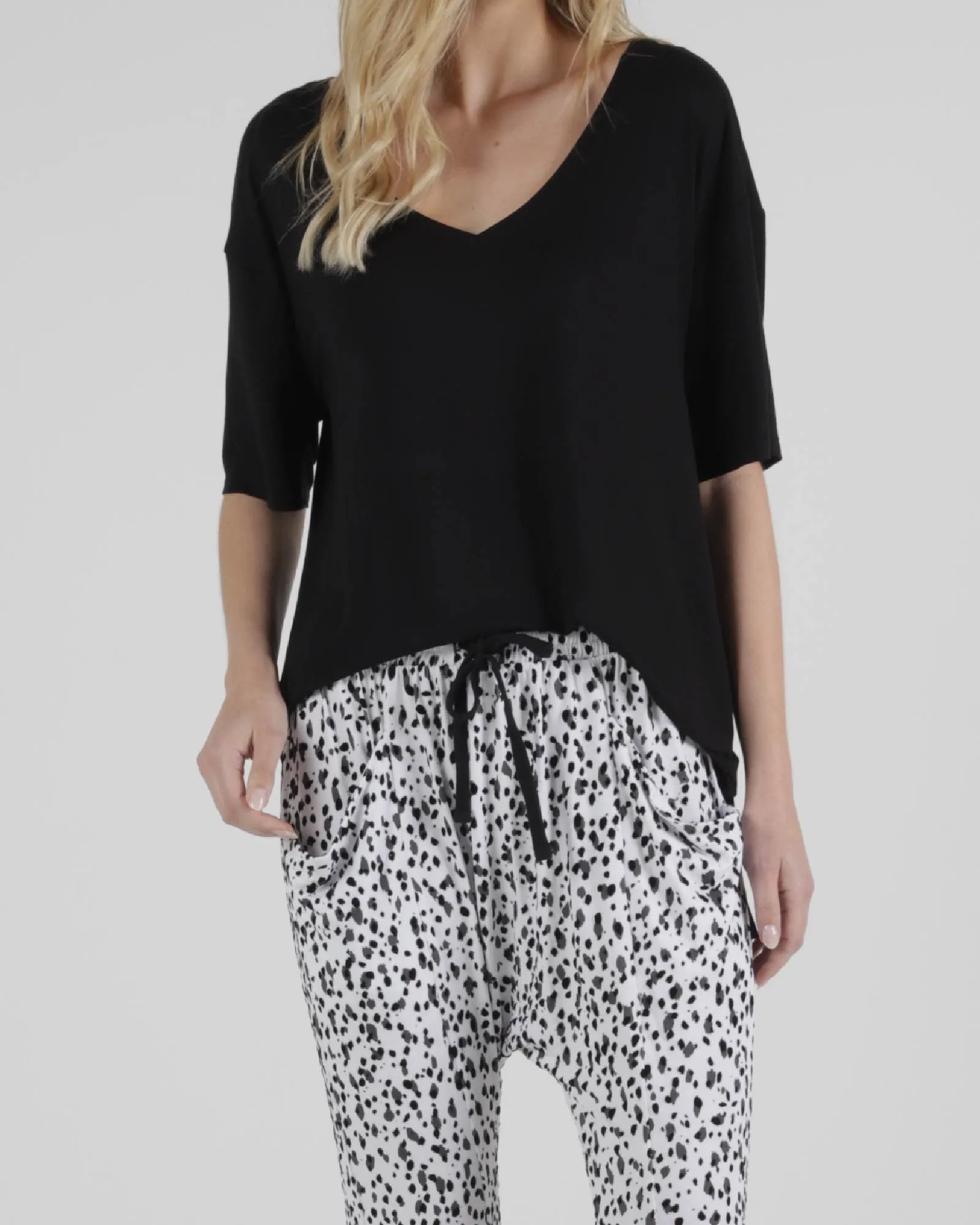 Boyfriend Tee - Black
