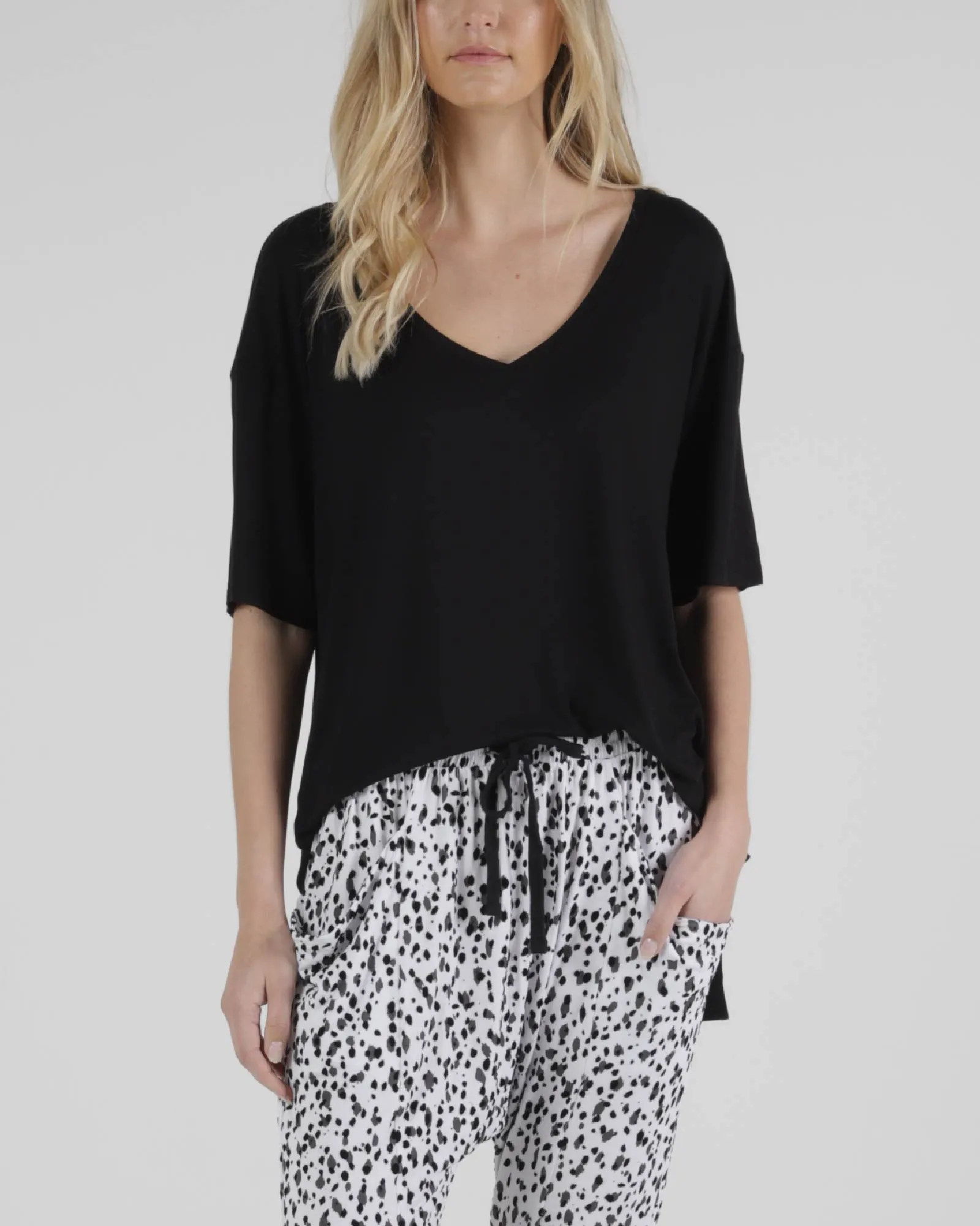 Boyfriend Tee - Black