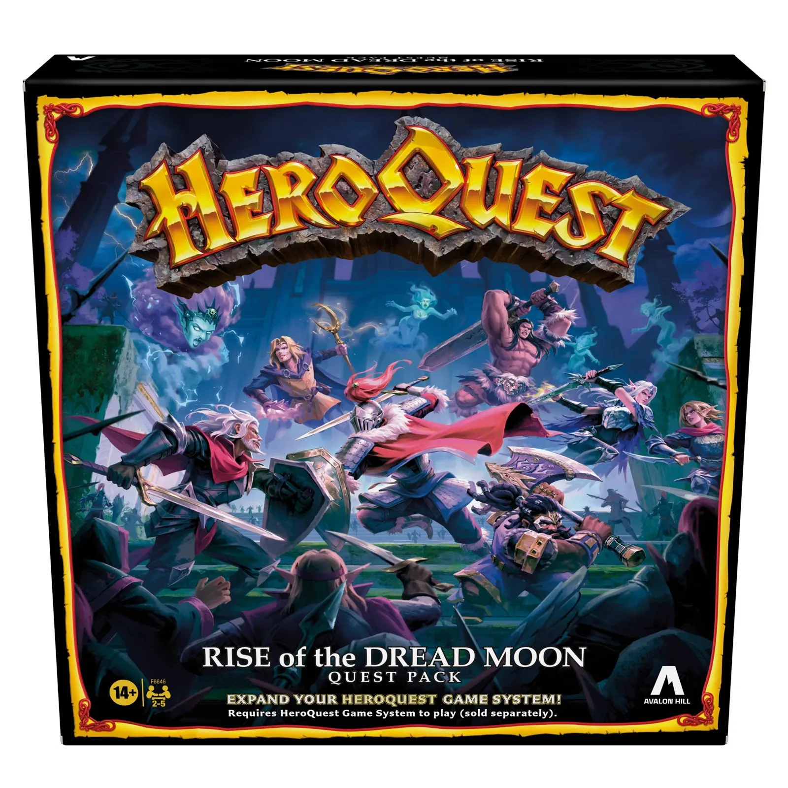 Hero Quest Rise Of The Dread Moon Quest Pack