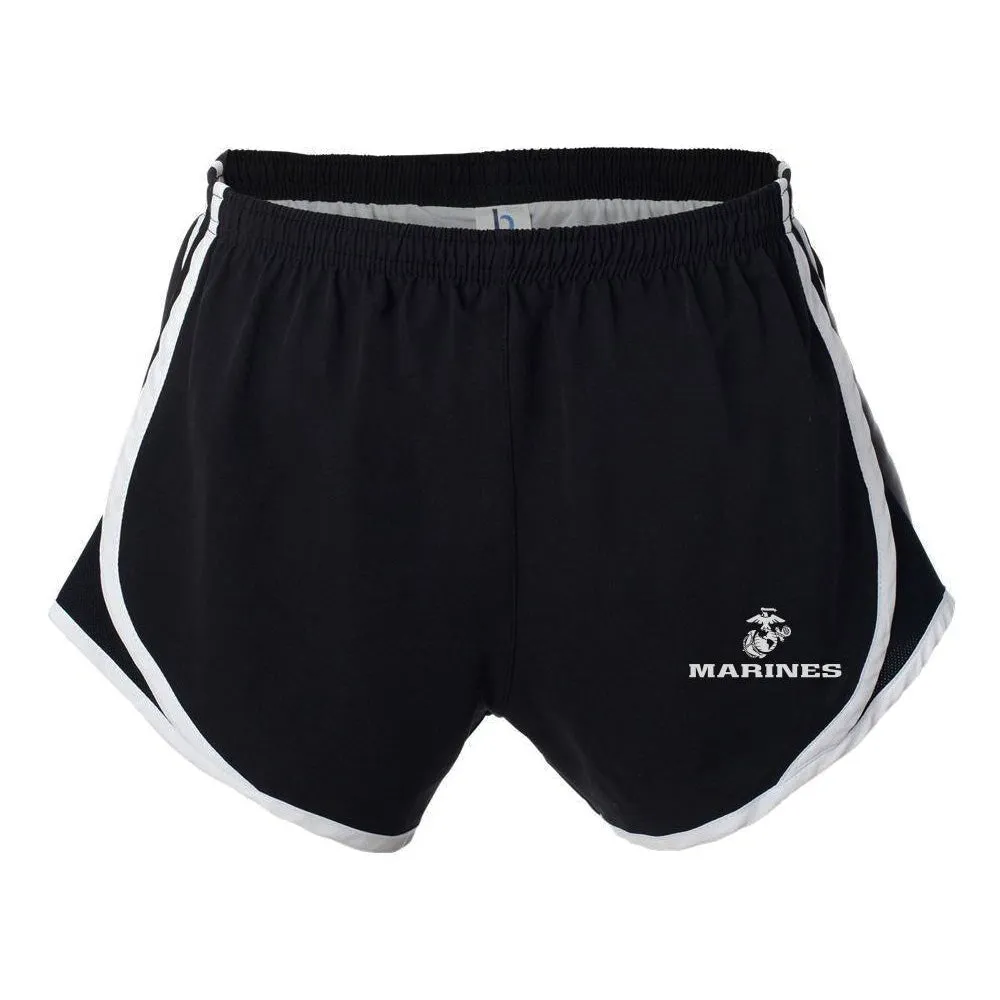 Ladies EGA Marines USMC Running Shorts