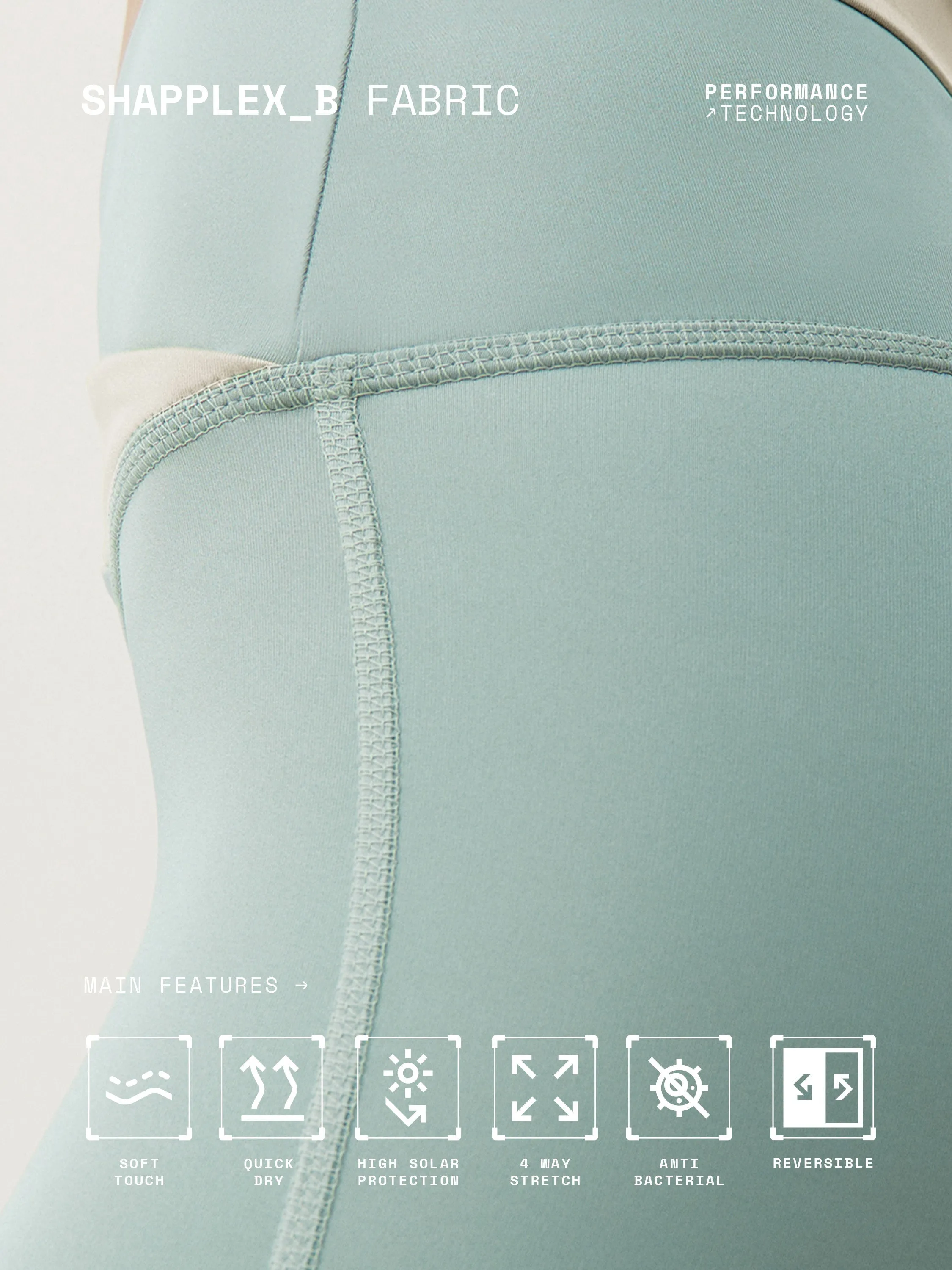Legging Duo - Gris Jade/Pierre
