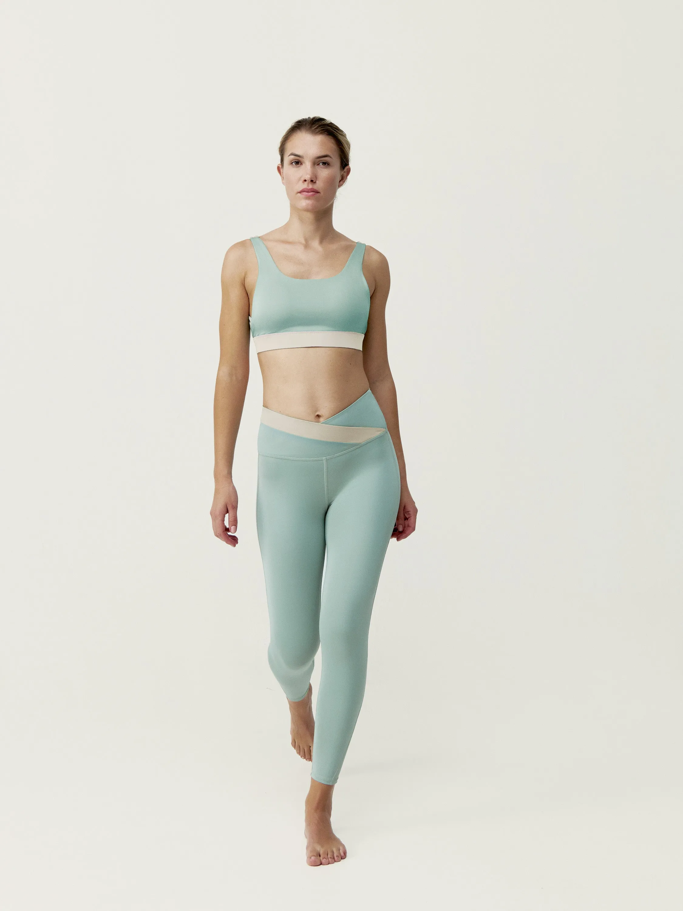 Legging Duo - Gris Jade/Pierre
