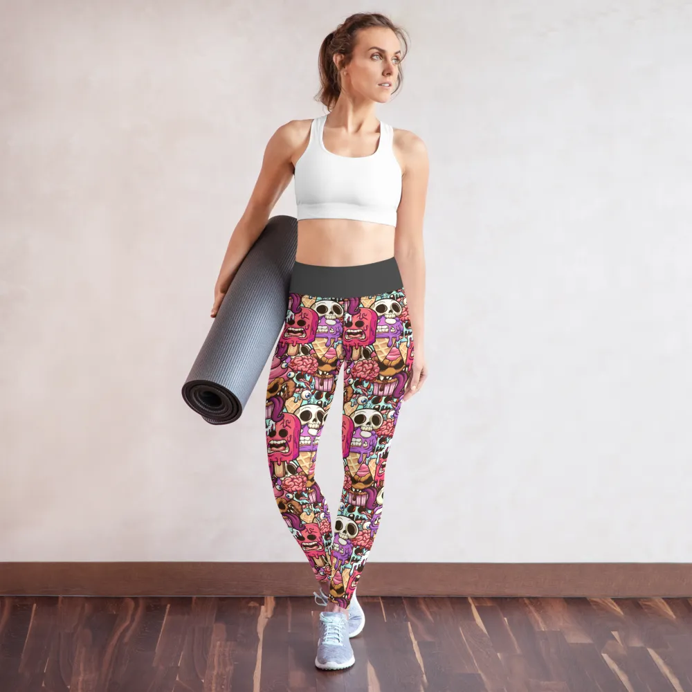 Monster Desserts Yoga Leggings