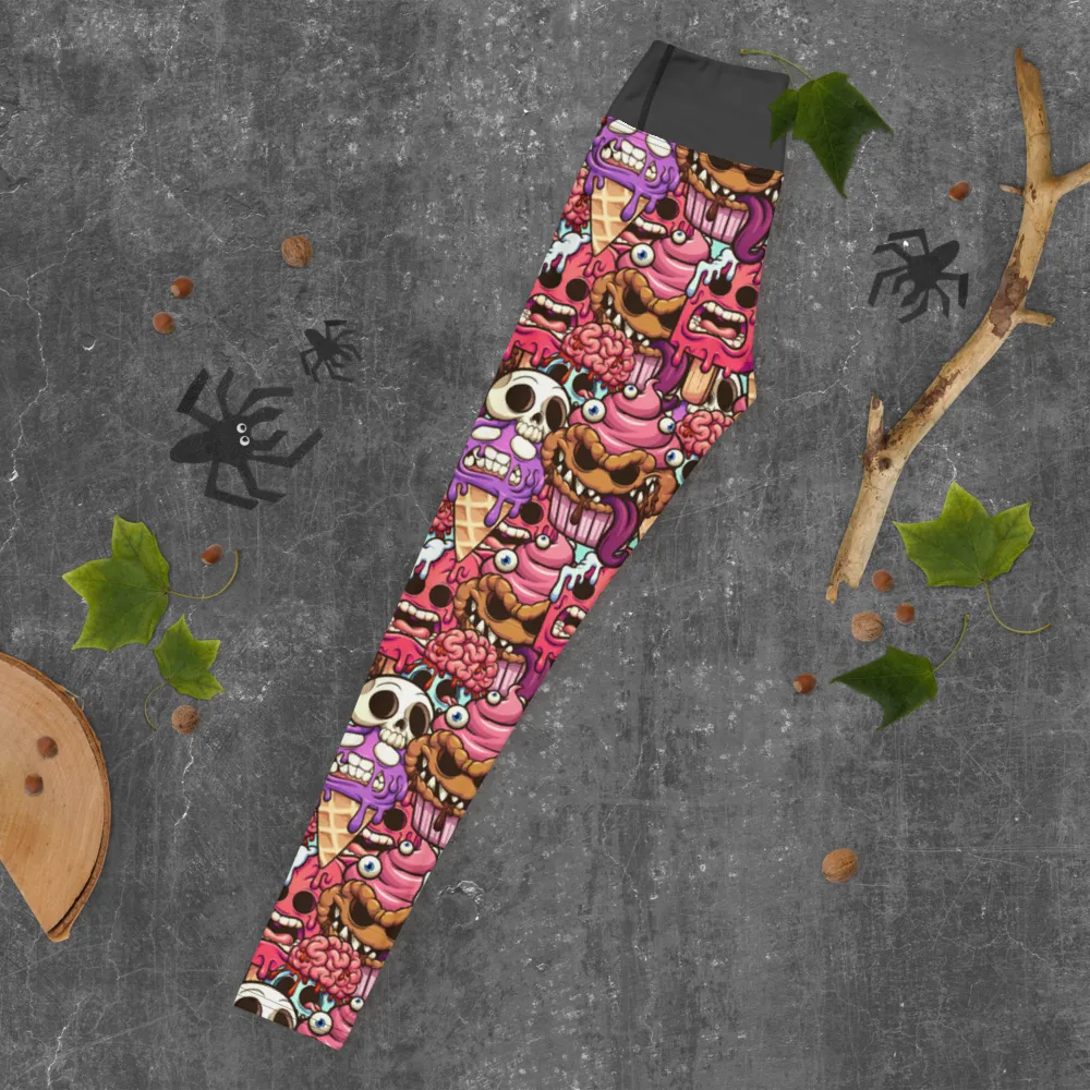 Monster Desserts Yoga Leggings