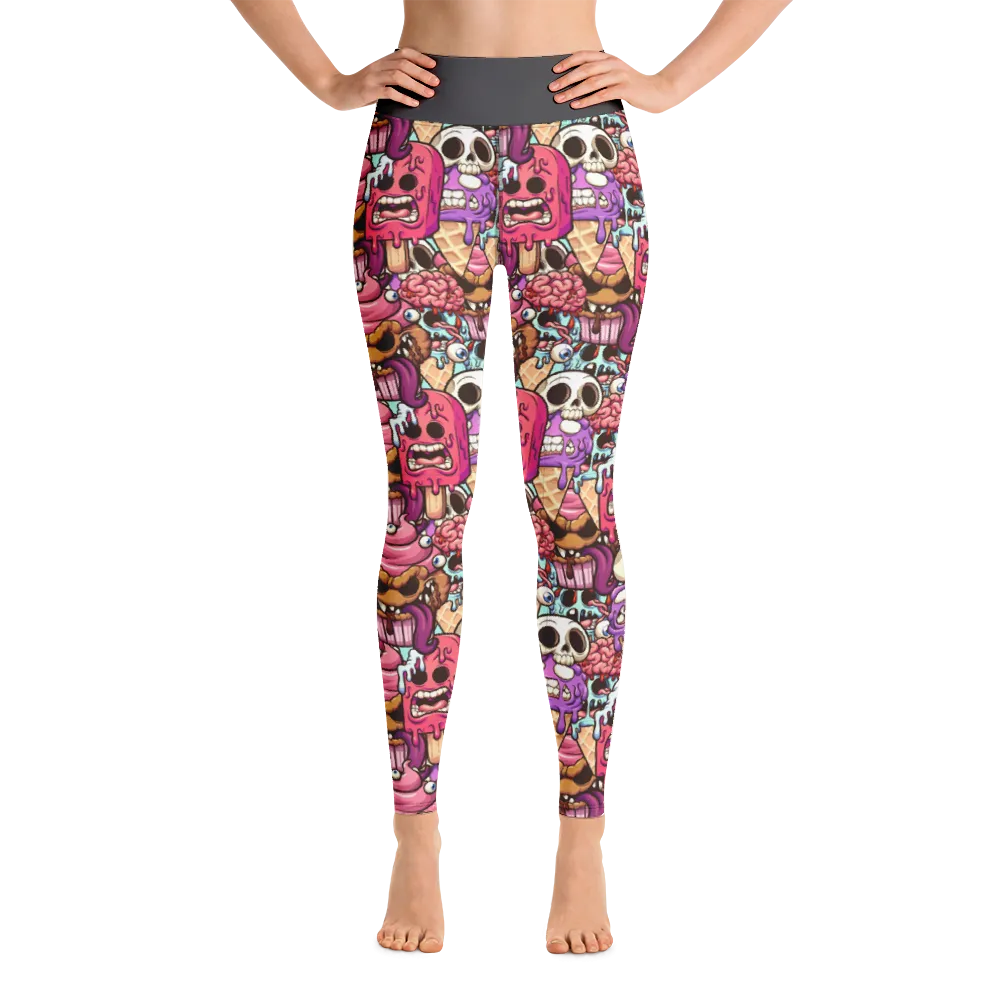 Monster Desserts Yoga Leggings