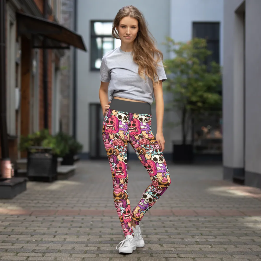 Monster Desserts Yoga Leggings