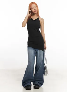 Sable Baggy Bootcut Jeans IA517