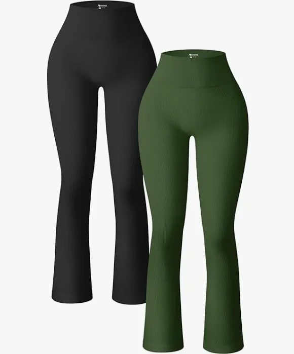 Serena High Waisted Mini Flare Yoga Pants
