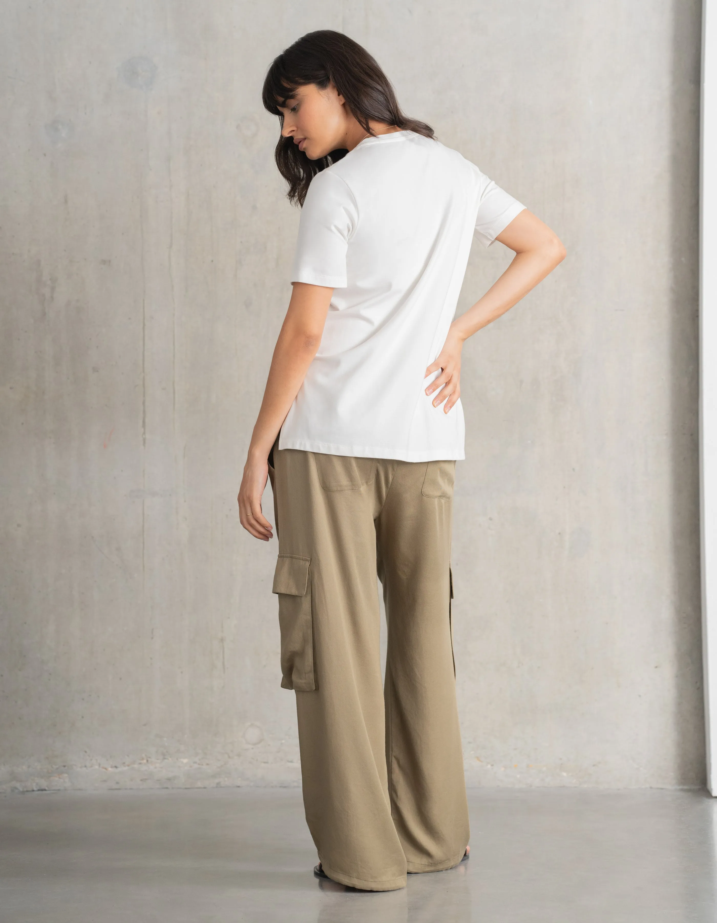 Under Bump Maternity Cargo Trouser