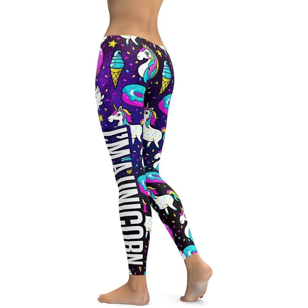 Unicorn Yoga Leggings