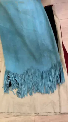 Vintage suede Fringe Skirts , (RX-144)